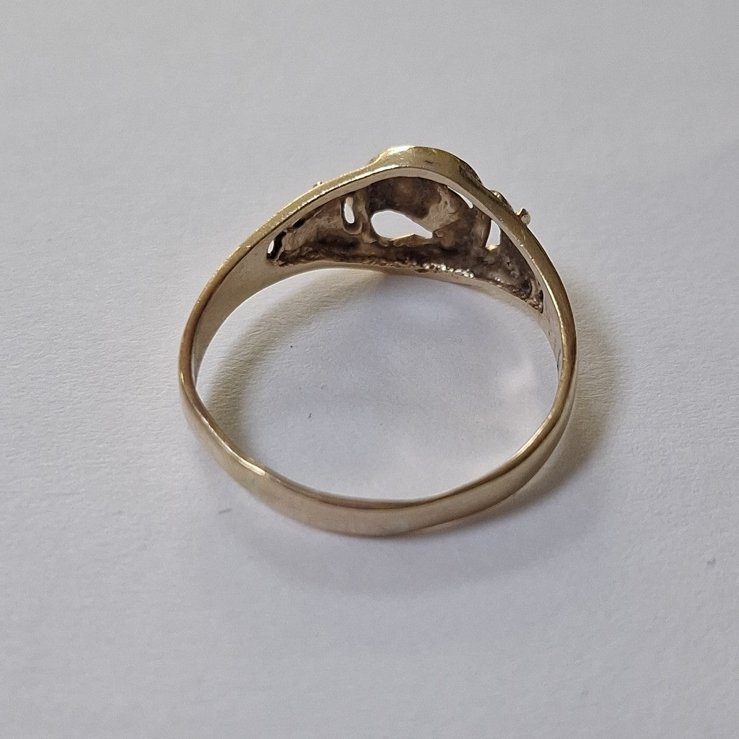 ANILLO ORO 10 K 2,10 GRMS (SEMINUEVO)