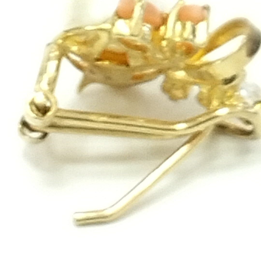 ARETES PAR ORO 10 K 3.6 GRMS (SEMINUEVO)
