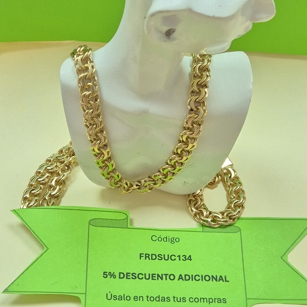 CADENA ORO 10 K 54.9 GRMS (SEMINUEVO)