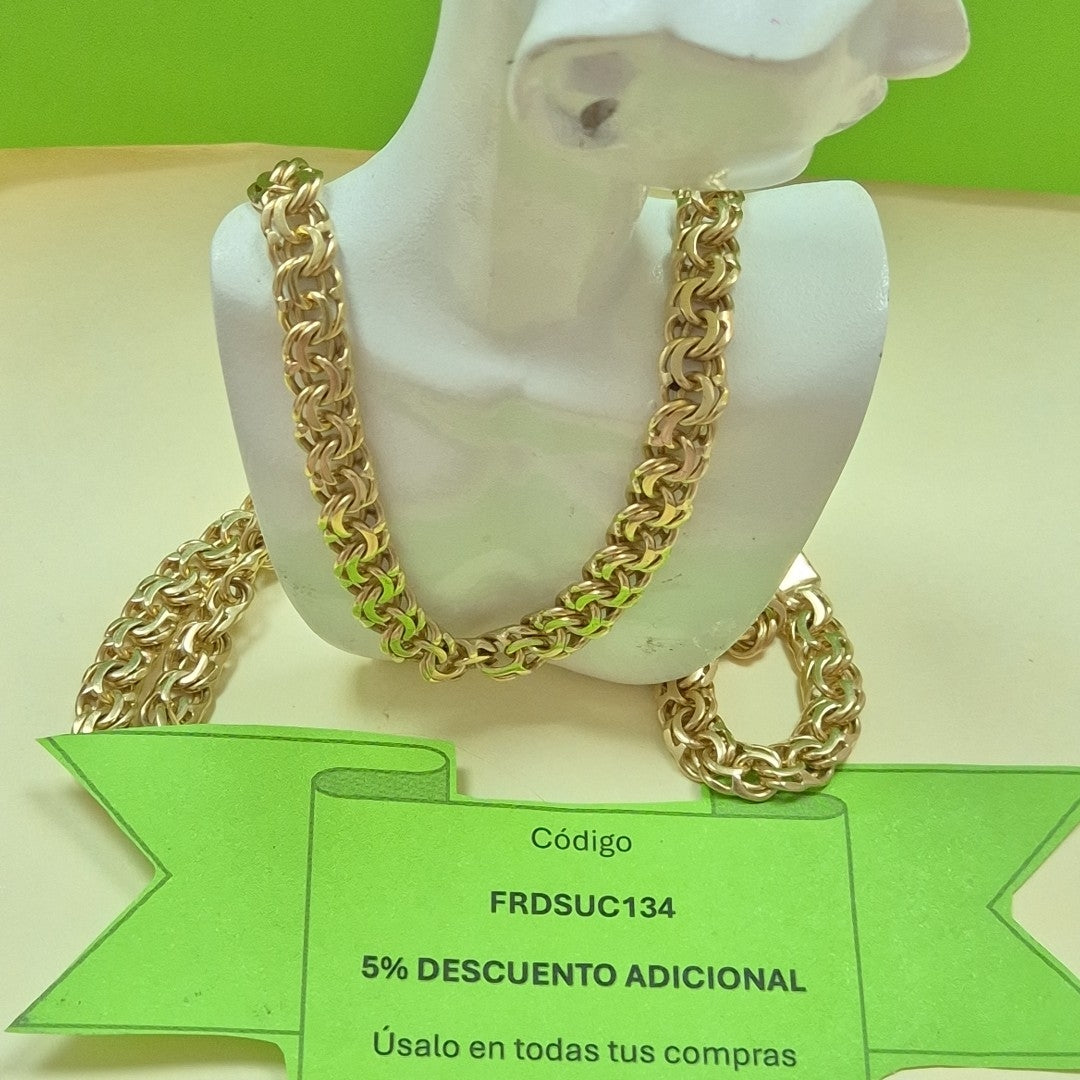 CADENA ORO 10 K 54.9 GRMS (SEMINUEVO)