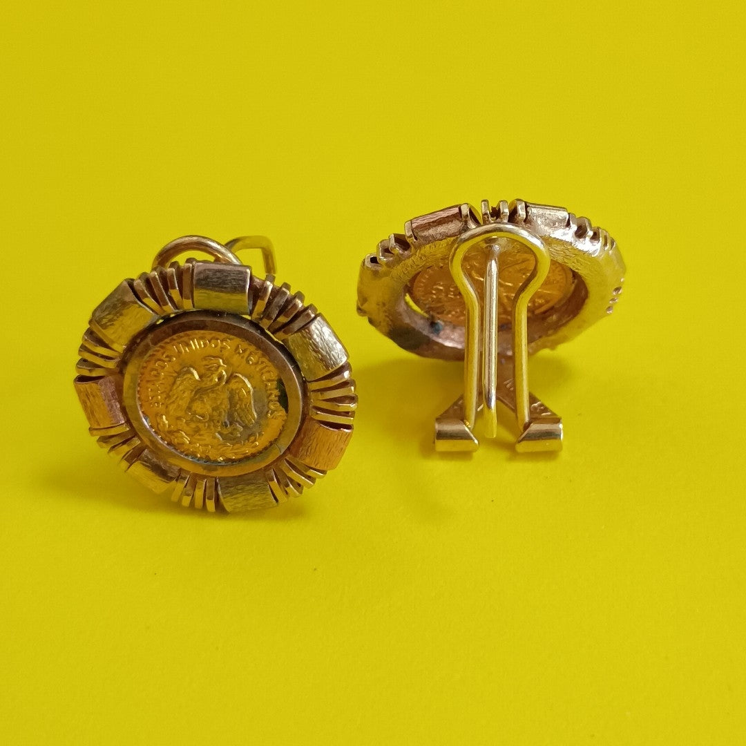 K1 5.7 GRMS 10 K IDENTIFICACIÓN ARETES PAR MATERIALES ORO OBSERVACION (SEMINUEVO)
