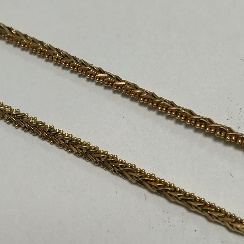 GARGANTILLA ORO 14 K 17.3 GRMS (SEMINUEVO)