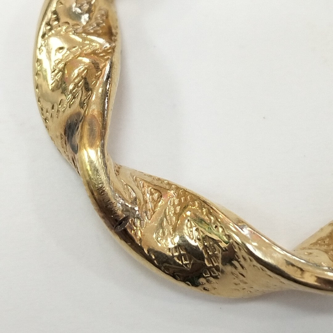 ARRACADAS PAR ORO 14 K 4,60 GRMS (SEMINUEVO)