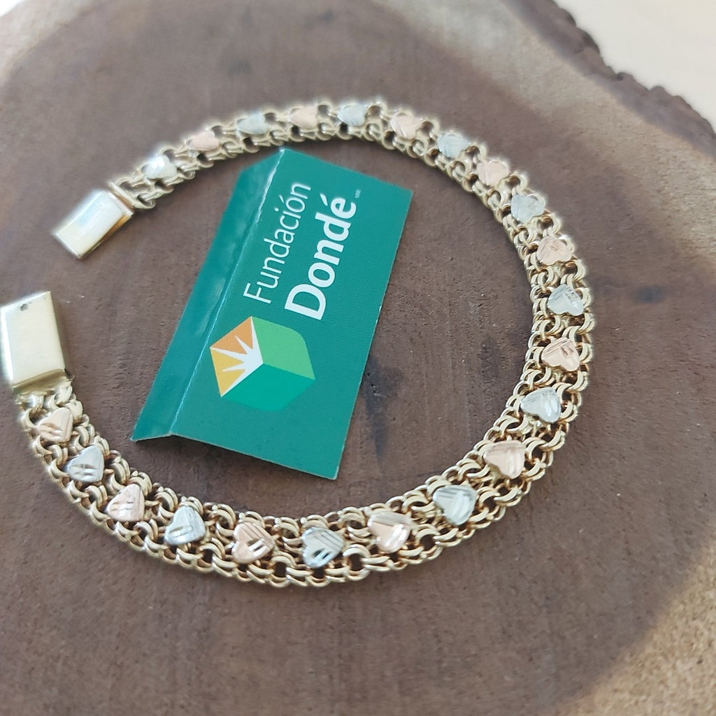 PULSERA ORO 10 K 9.9 GRMS (SEMINUEVO)