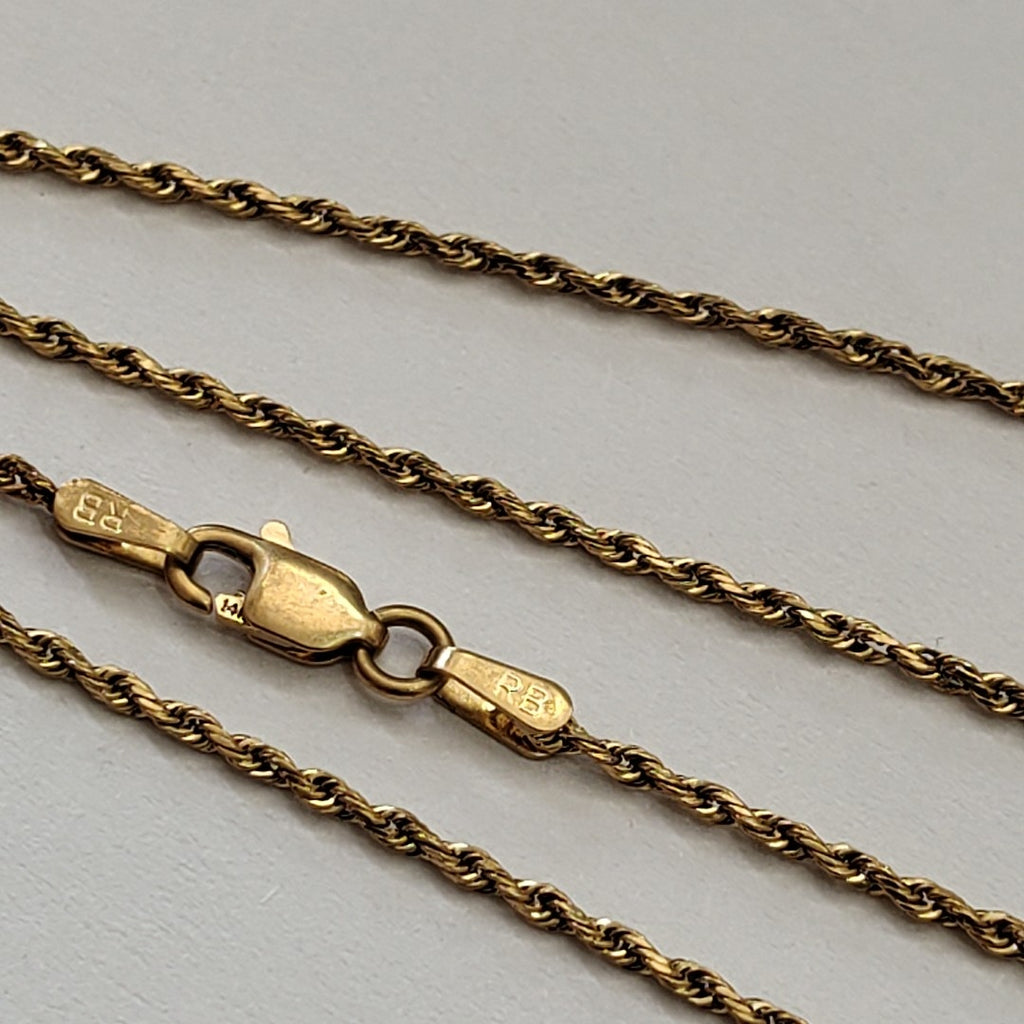 CADENA ORO 14 K 4.4 GRMS (SEMINUEVO)