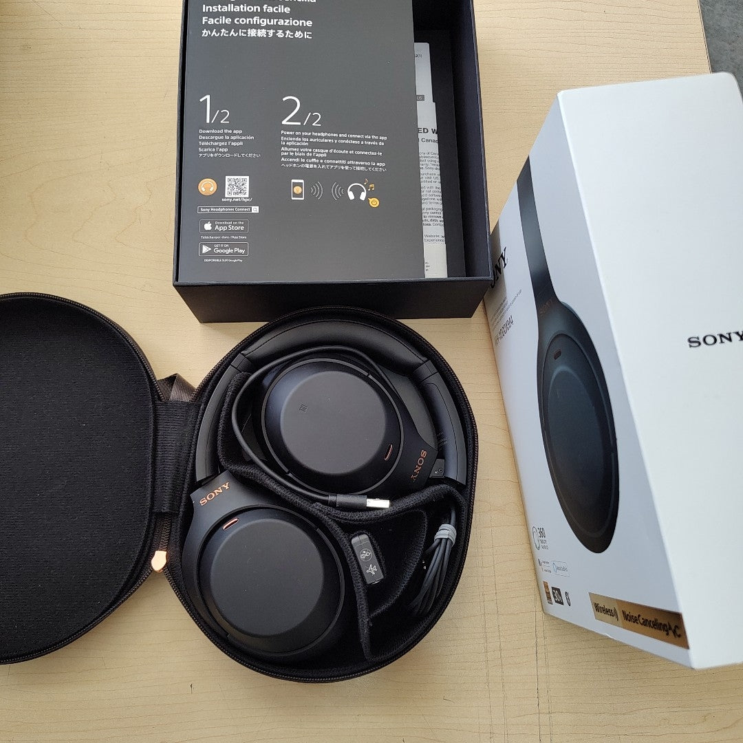 AUDIFONOS SONY WH-1000XM4 INALAMBRICO OVER EAR (SEMINUEVO)
