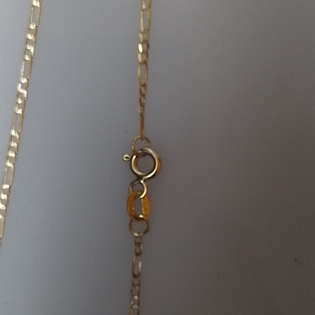 CADENA ORO, RODIADO 14 K 1.8 GRMS (SEMINUEVO)