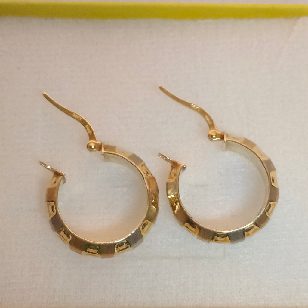 ARRACADAS PAR ORO 14 K 2.2 GRMS (SEMINUEVO)