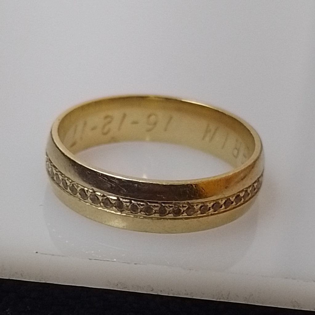 ARGOLLA ORO 14 K 3.7 GRMS (SEMINUEVO)