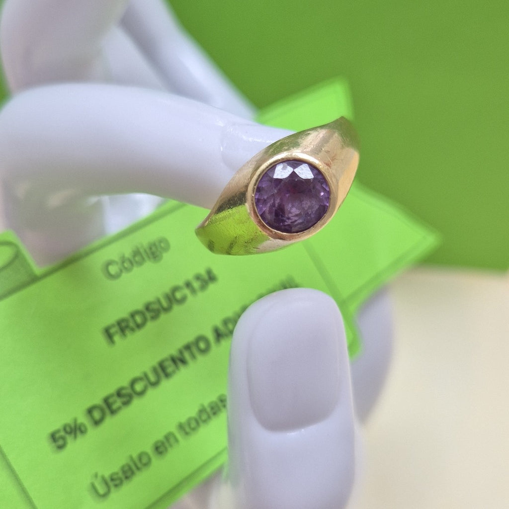 ANILLO ORO 14 K 6.1 GRMS (SEMINUEVO)