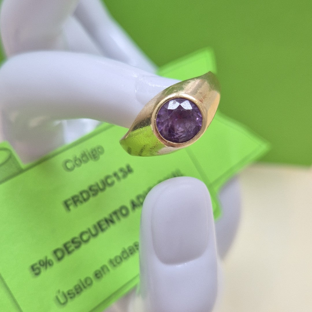 ANILLO ORO 14 K 6.1 GRMS (SEMINUEVO)