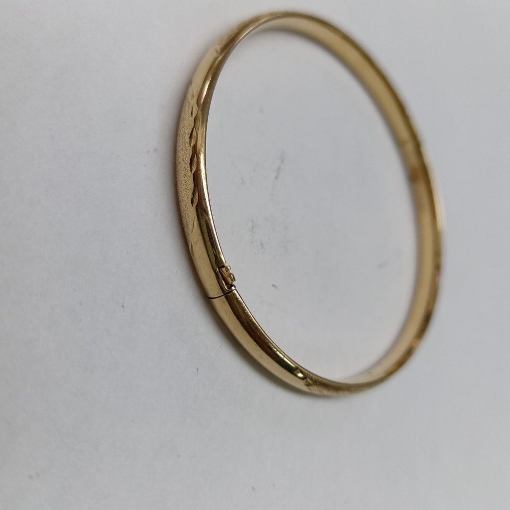 PULSERA RIGIDA ORO 14 K 4.8 GRMS (SEMINUEVO)