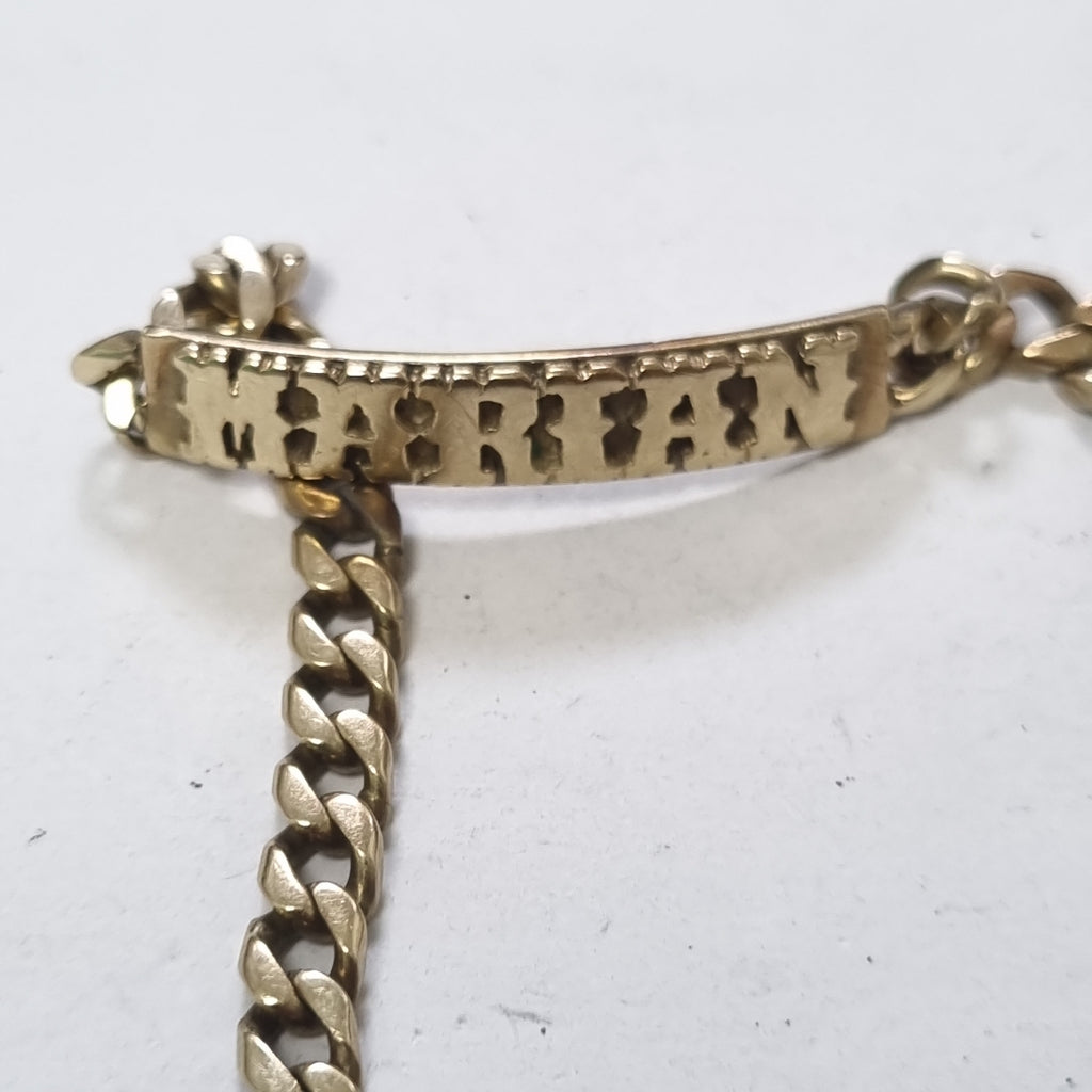 ESCLAVA ORO 14 K 8.5 GRMS (SEMINUEVO)