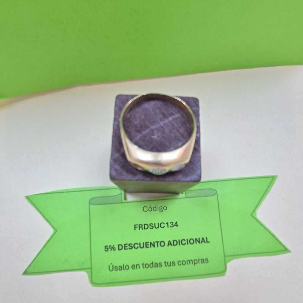 ANILLO ORO 10 K 4.6 GRMS (SEMINUEVO)