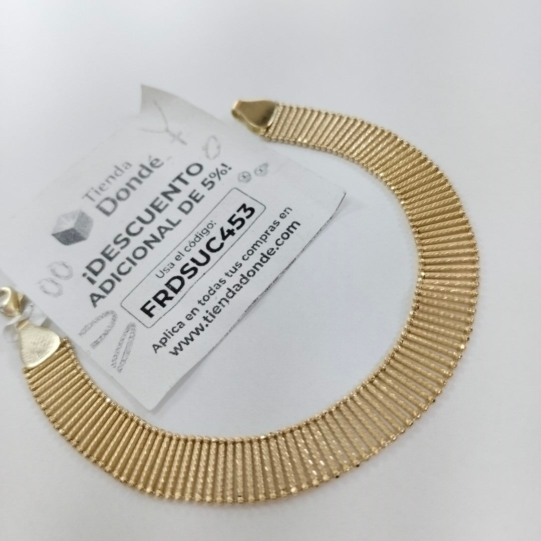 PULSERAS DAMA ORO 14K 6.7 (NUEVO)
