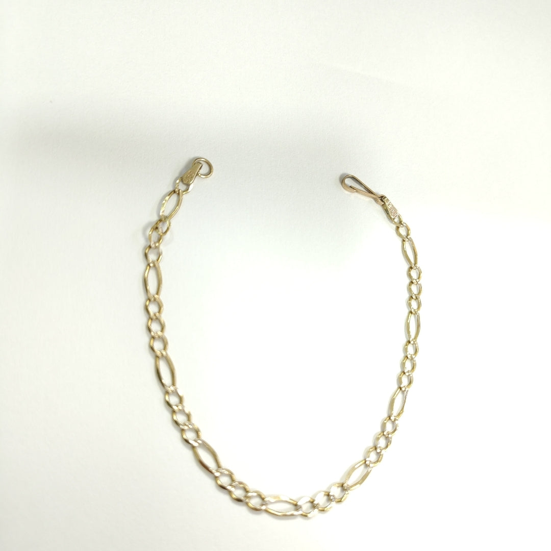 PULSERA ORO, RODIADO 10 K 2.3 GRMS (SEMINUEVO)