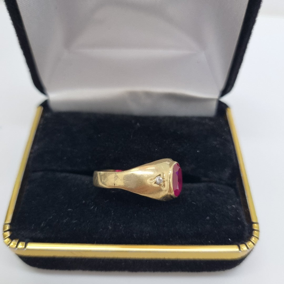 ANILLO ORO 10 K 3.1 GRMS (SEMINUEVO)