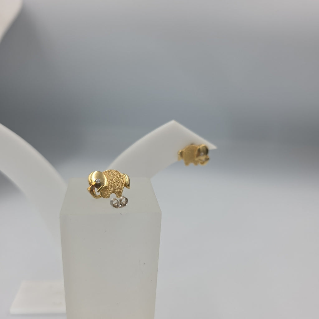 BROQUELES PAR ORO 14 K 3,10 GRMS (SEMINUEVO)