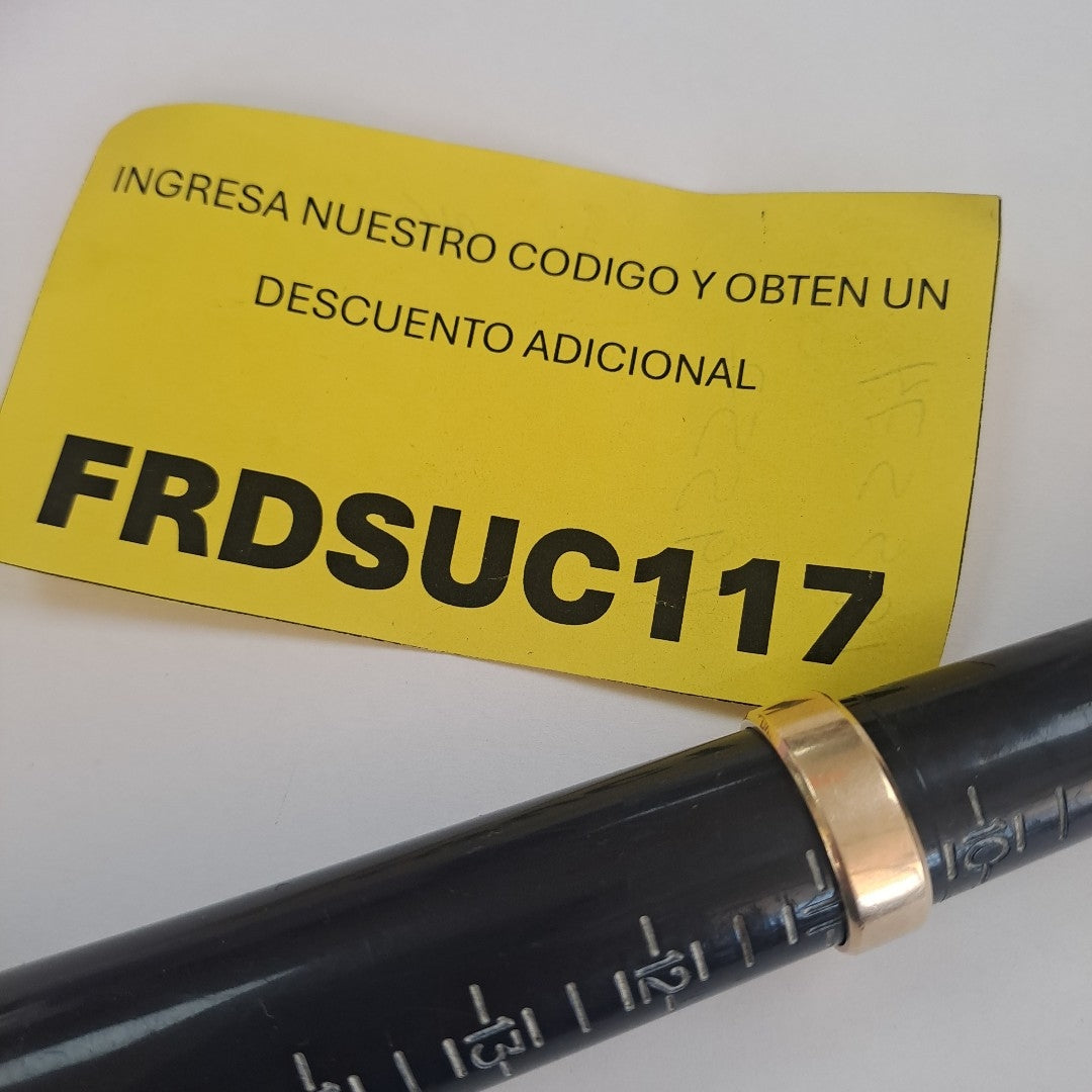 ARGOLLA ORO 14 K 9 GRMS (SEMINUEVO)