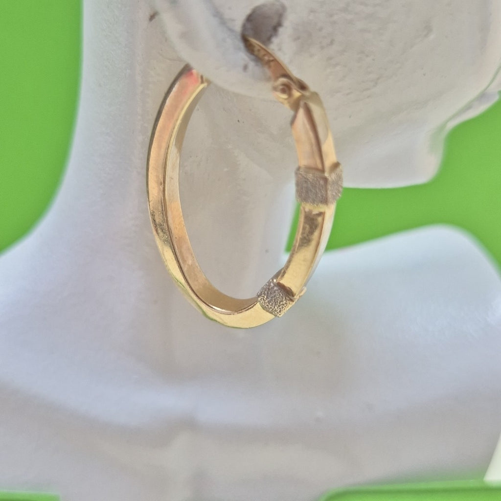 ARRACADAS PAR ORO 14 K 3.2 GRMS (SEMINUEVO)
