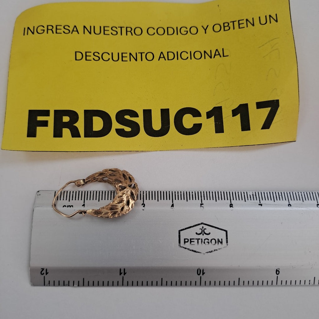 ARRACADAS PAR ORO 10 K 2,80 GRMS (SEMINUEVO)