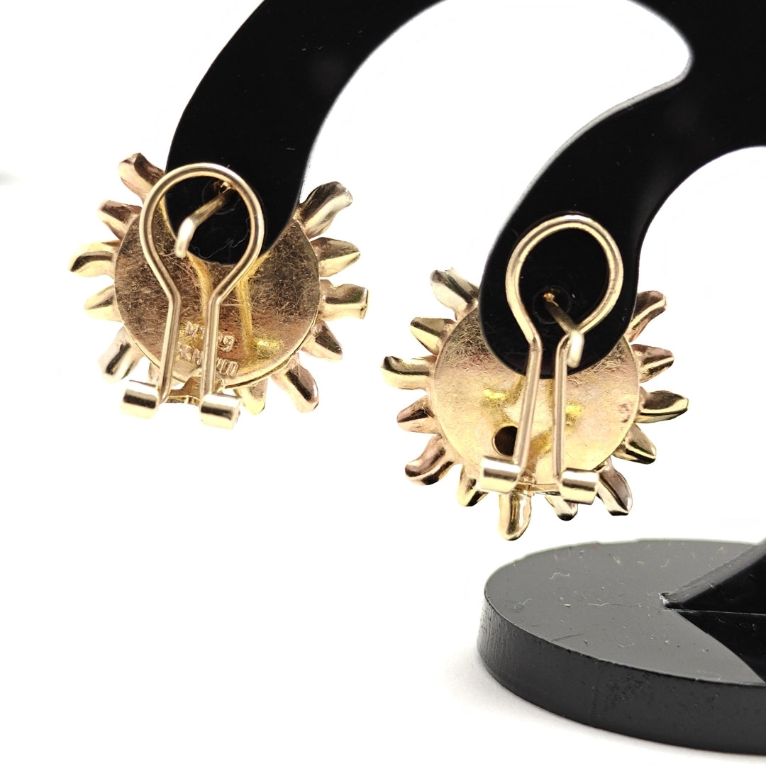 ARETES PAR ORO 14 K 5,30 GRMS (SEMINUEVO)