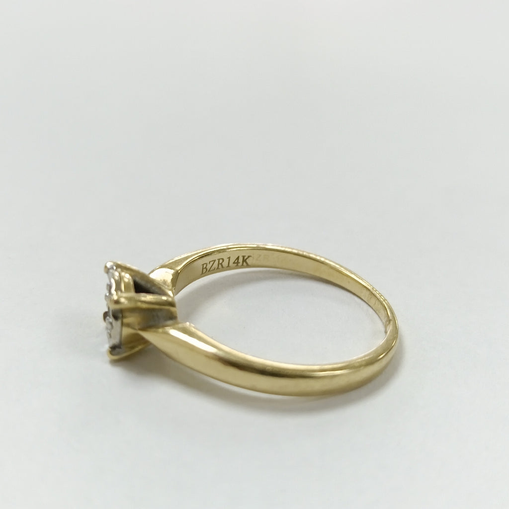 ANILLO ORO 14 K 2,70 GRMS (SEMINUEVO)