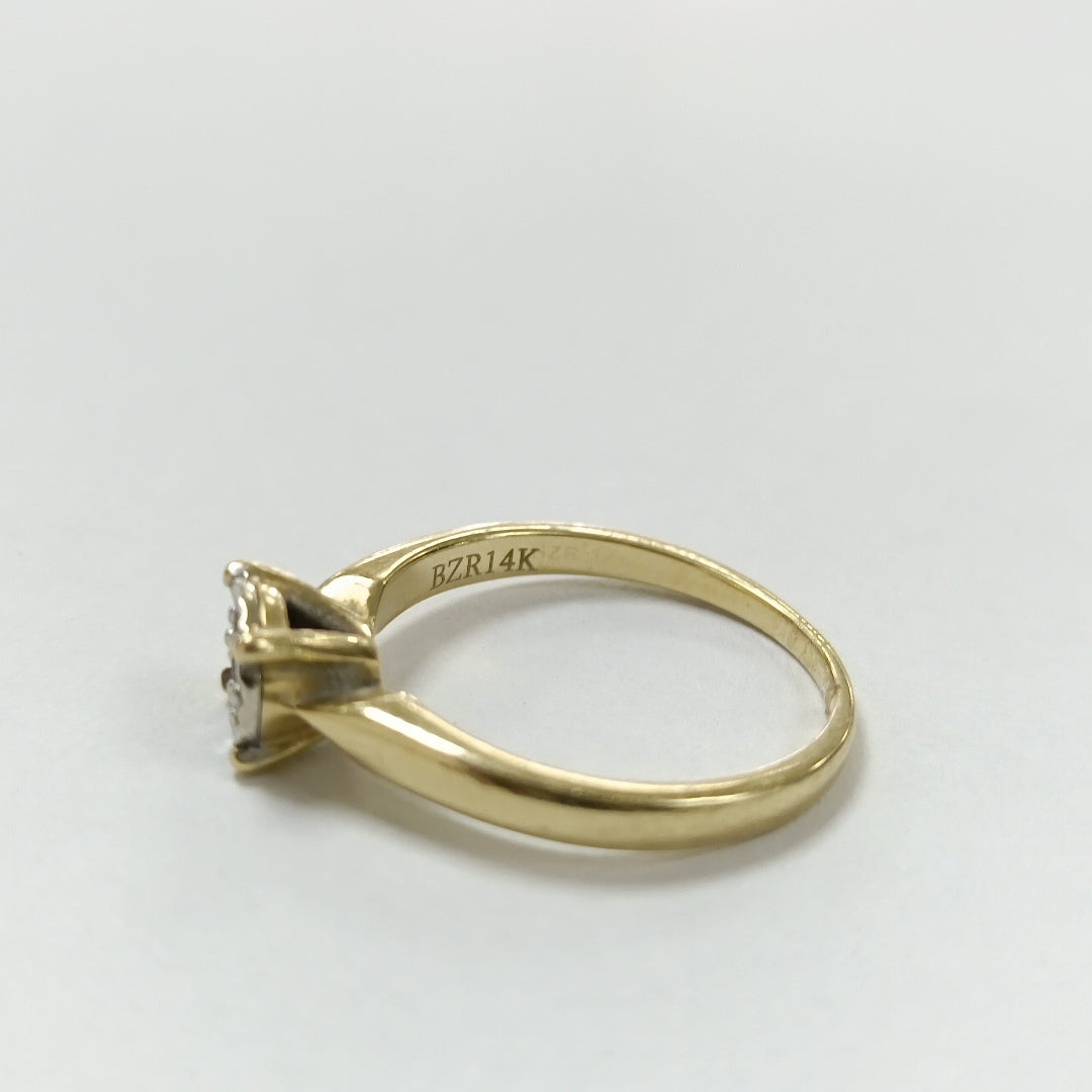 ANILLO ORO 14 K 2,70 GRMS (SEMINUEVO)