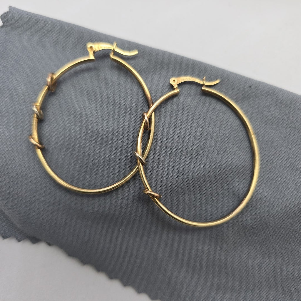 ARRACADAS PAR ORO 10 K 4,50 GRMS (SEMINUEVO)