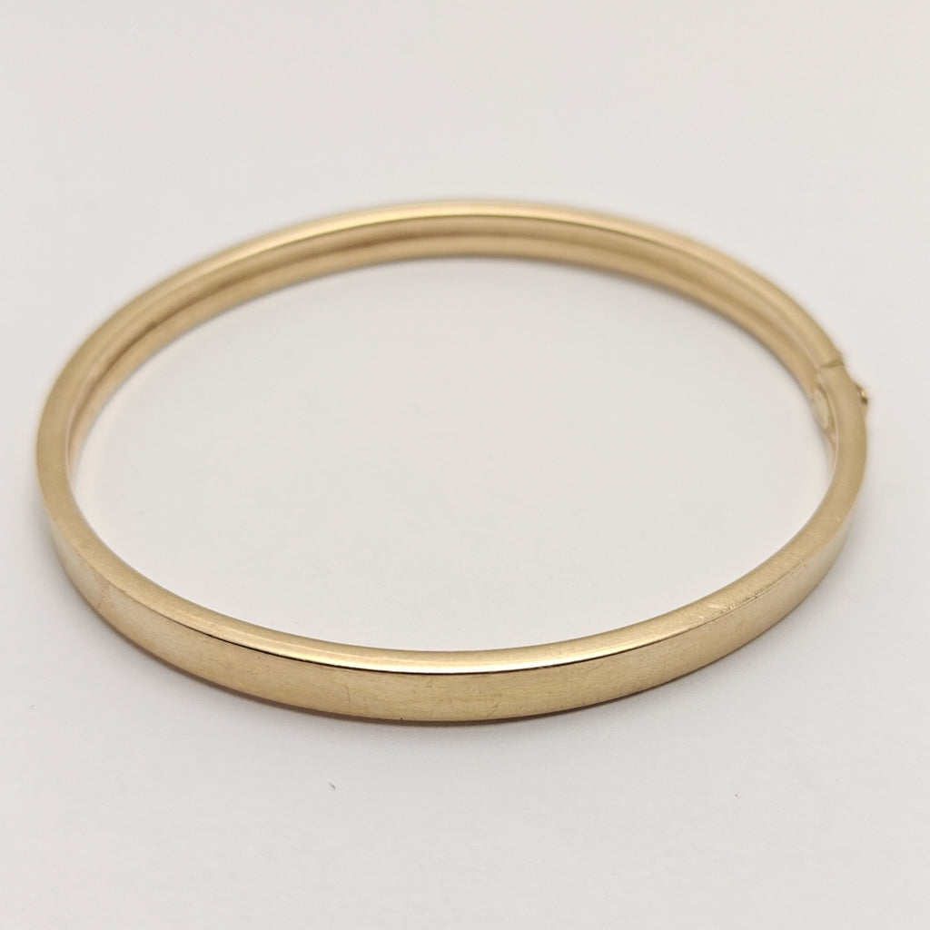 PULSERA RIGIDA ORO 14 K 7,30 GRMS (SEMINUEVO)