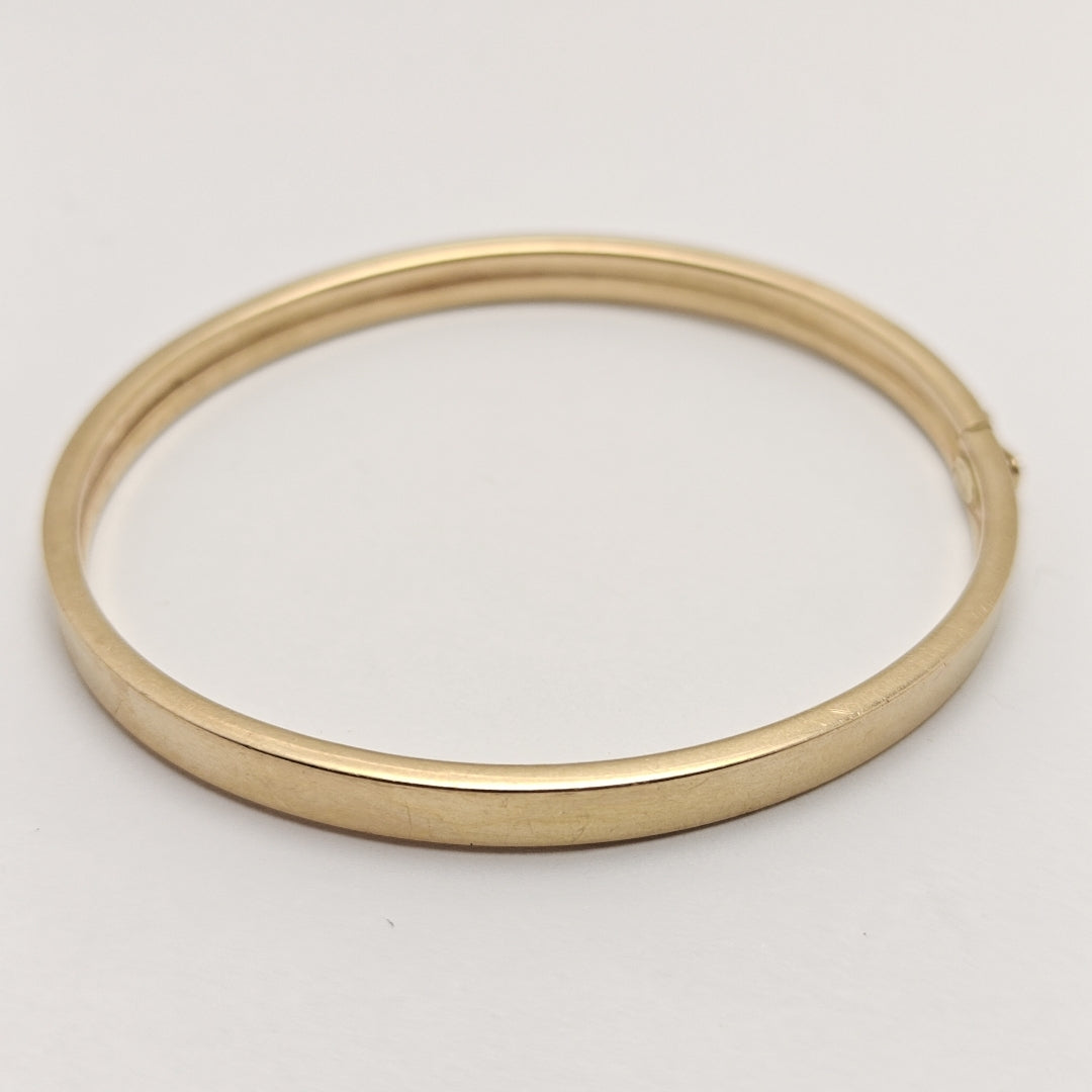 PULSERA RIGIDA ORO 14 K 7,30 GRMS (SEMINUEVO)