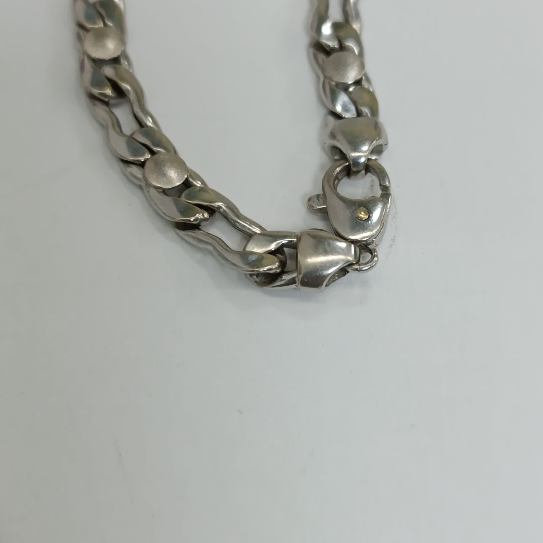 CADENA ORO BLANCO 14 K 13,70 GRMS (SEMINUEVO)