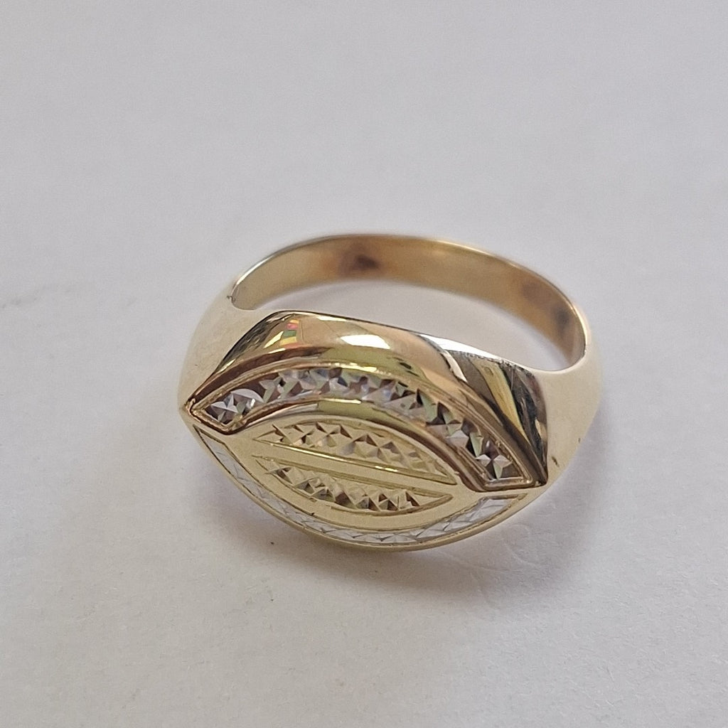 ANILLO ORO,RODIADO 14 K 5,70 GRMS (SEMINUEVO)