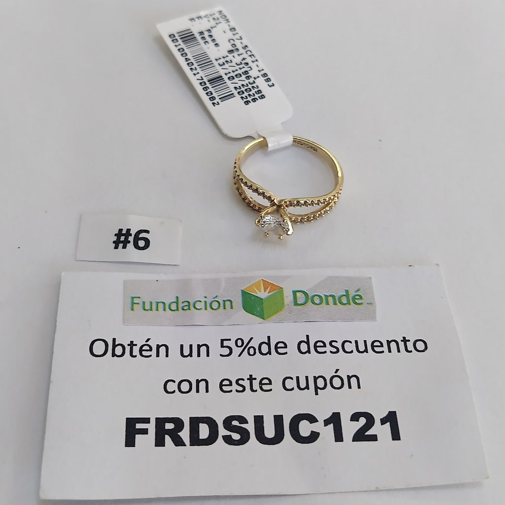 ANILLITO ORO 10 K 1,90 GRMS (SEMINUEVO)