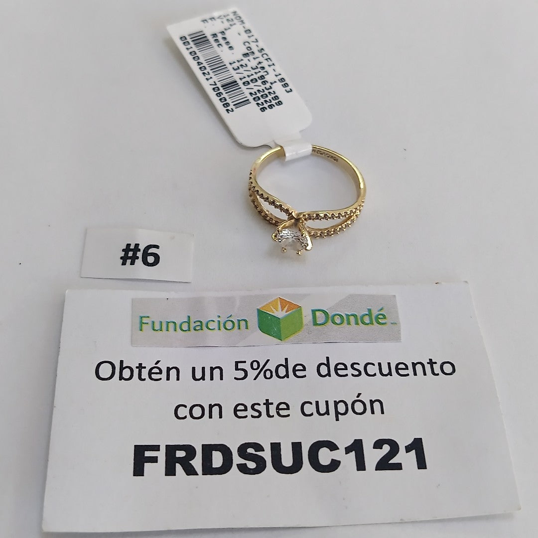 ANILLITO ORO 10 K 1,90 GRMS (SEMINUEVO)