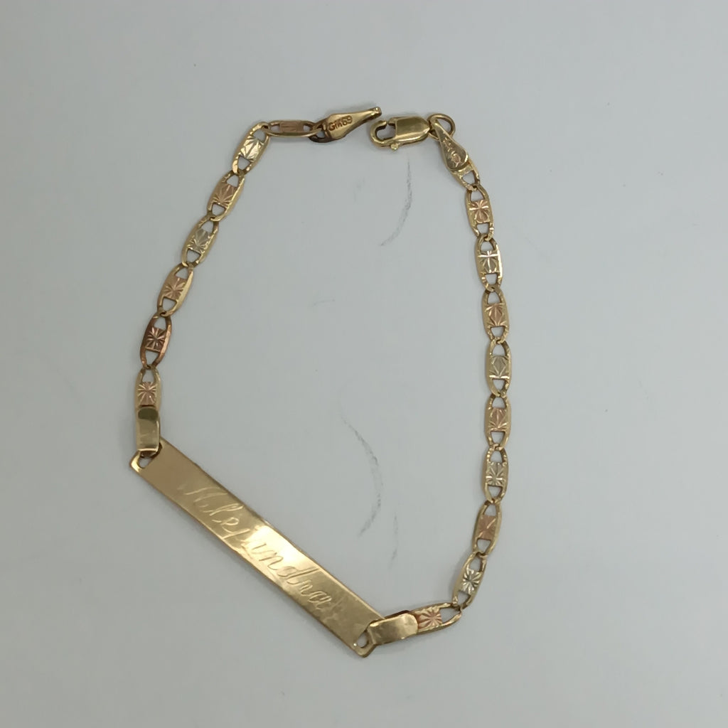 ESCLAVA ORO 14 K 3.7 GRMS (SEMINUEVO)