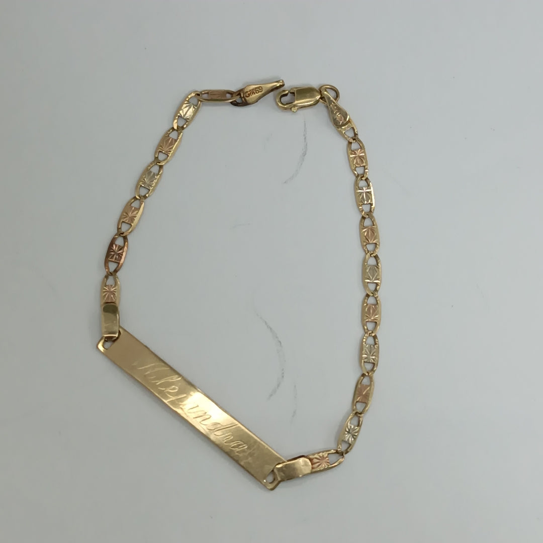 ESCLAVA ORO 14 K 3.7 GRMS (SEMINUEVO)