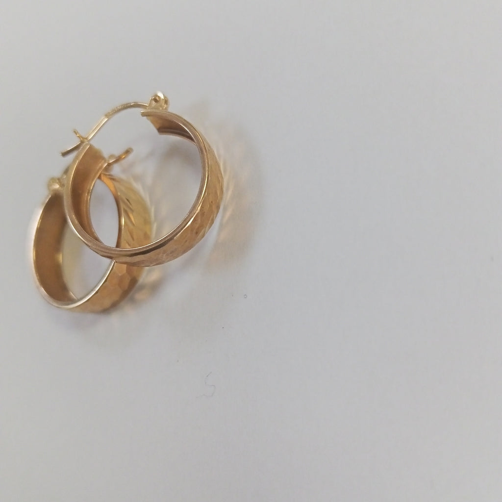 ARRACADAS PAR ORO 10 K 1.9 GRMS (SEMINUEVO)