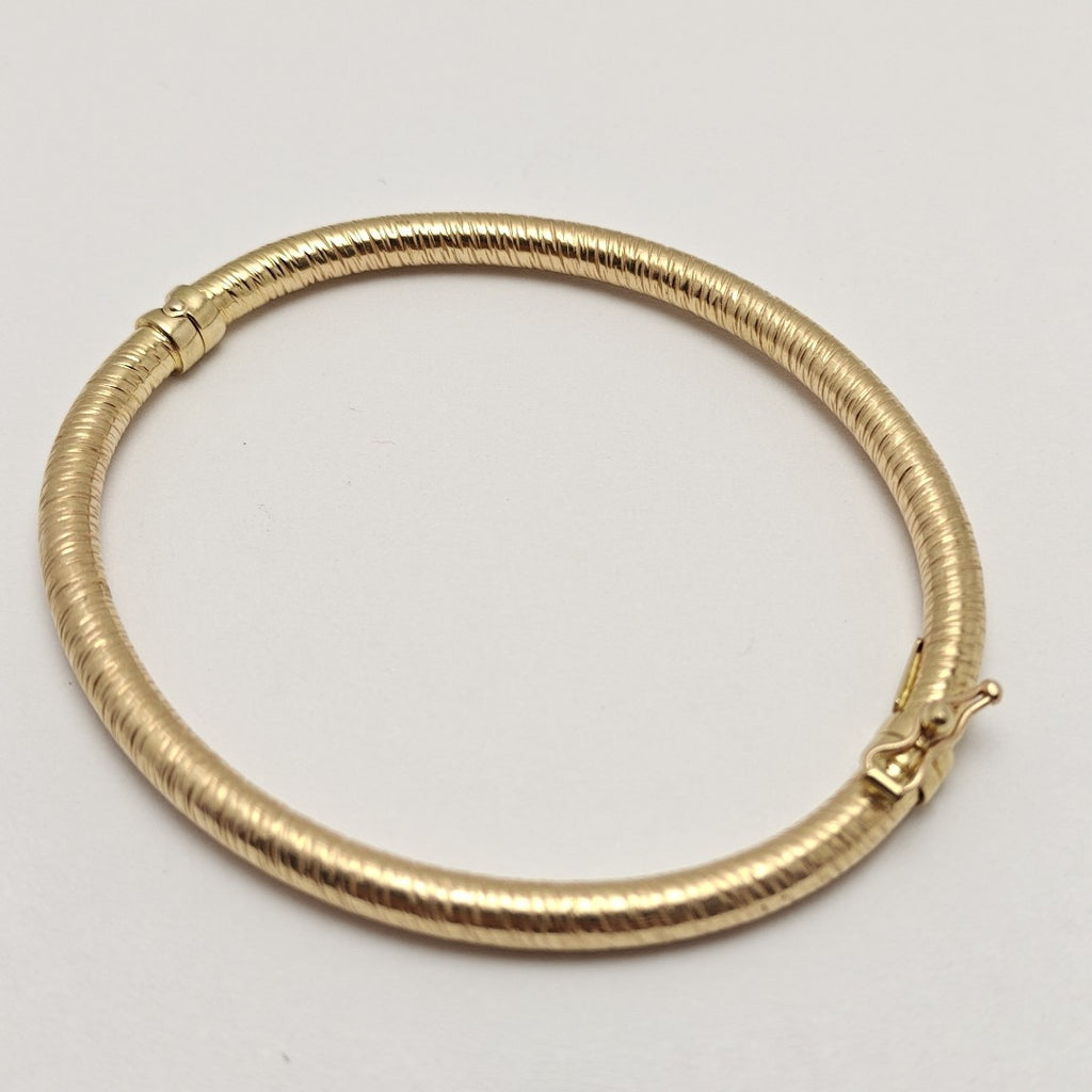 PULSERA RIGIDA ORO 14 K 7,20 GRMS (SEMINUEVO)