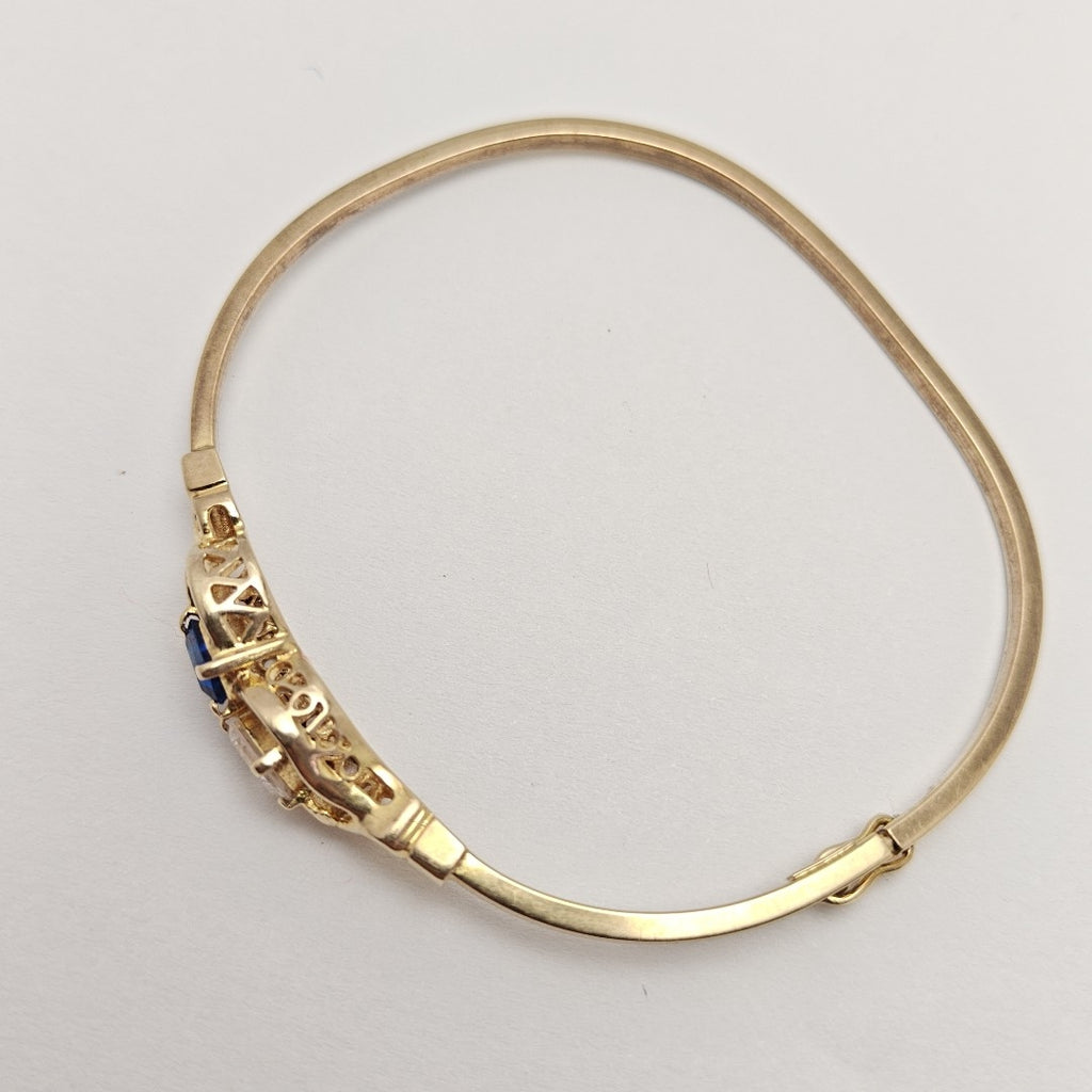 PULSERA RIGIDA ORO 14 K 7,10 GRMS (SEMINUEVO)