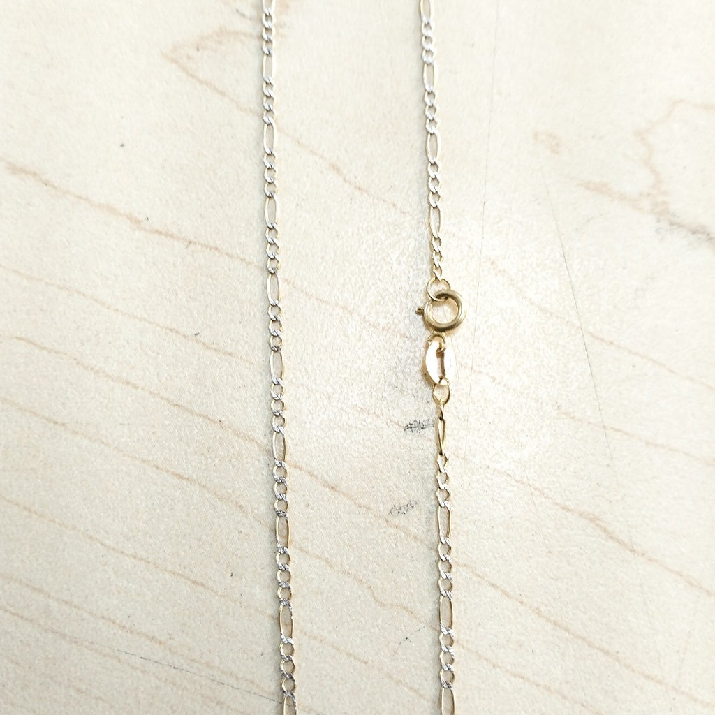 CADENA ORO, RODIADO 14 K 2.1 GRMS (SEMINUEVO)