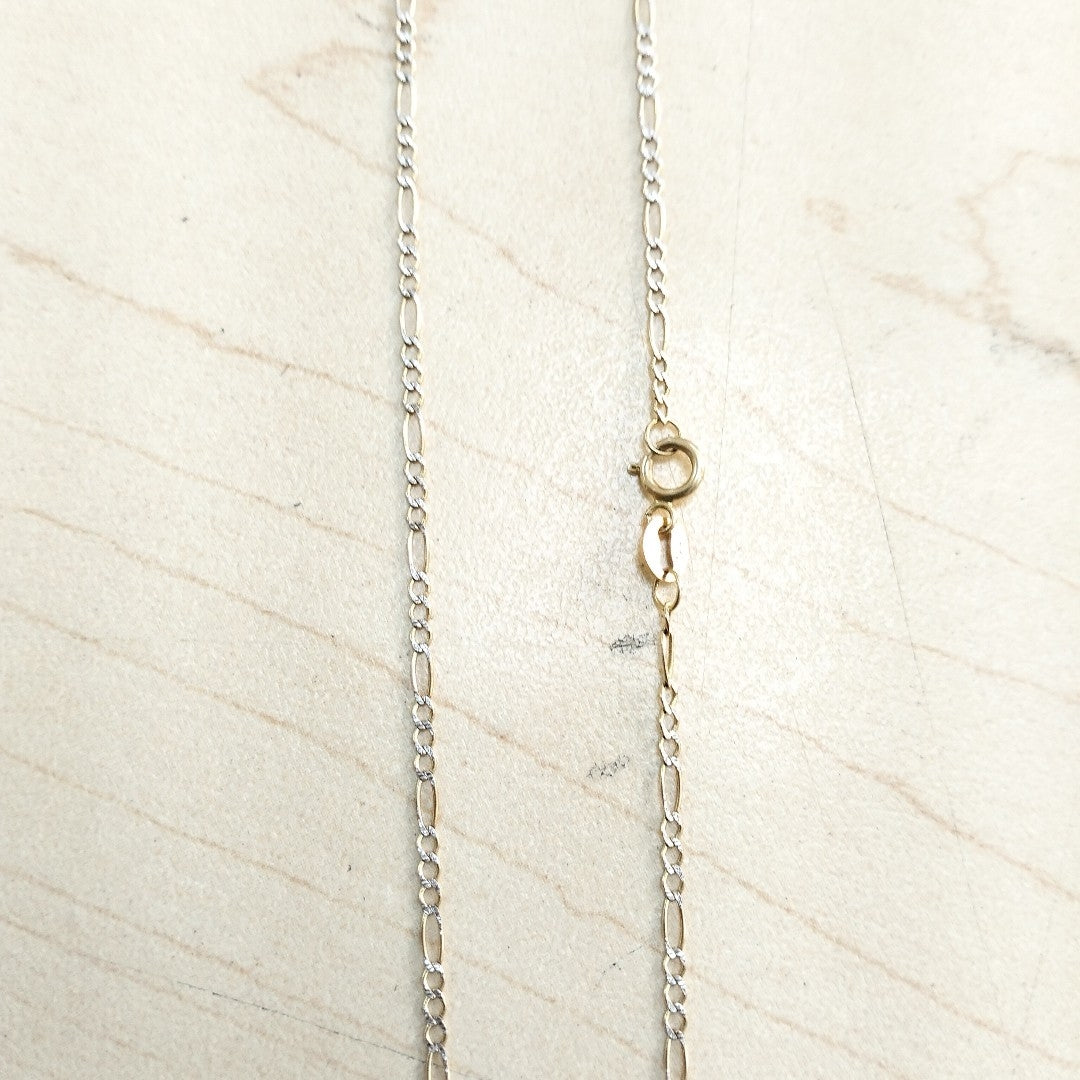 CADENA ORO, RODIADO 14 K 2.1 GRMS (SEMINUEVO)