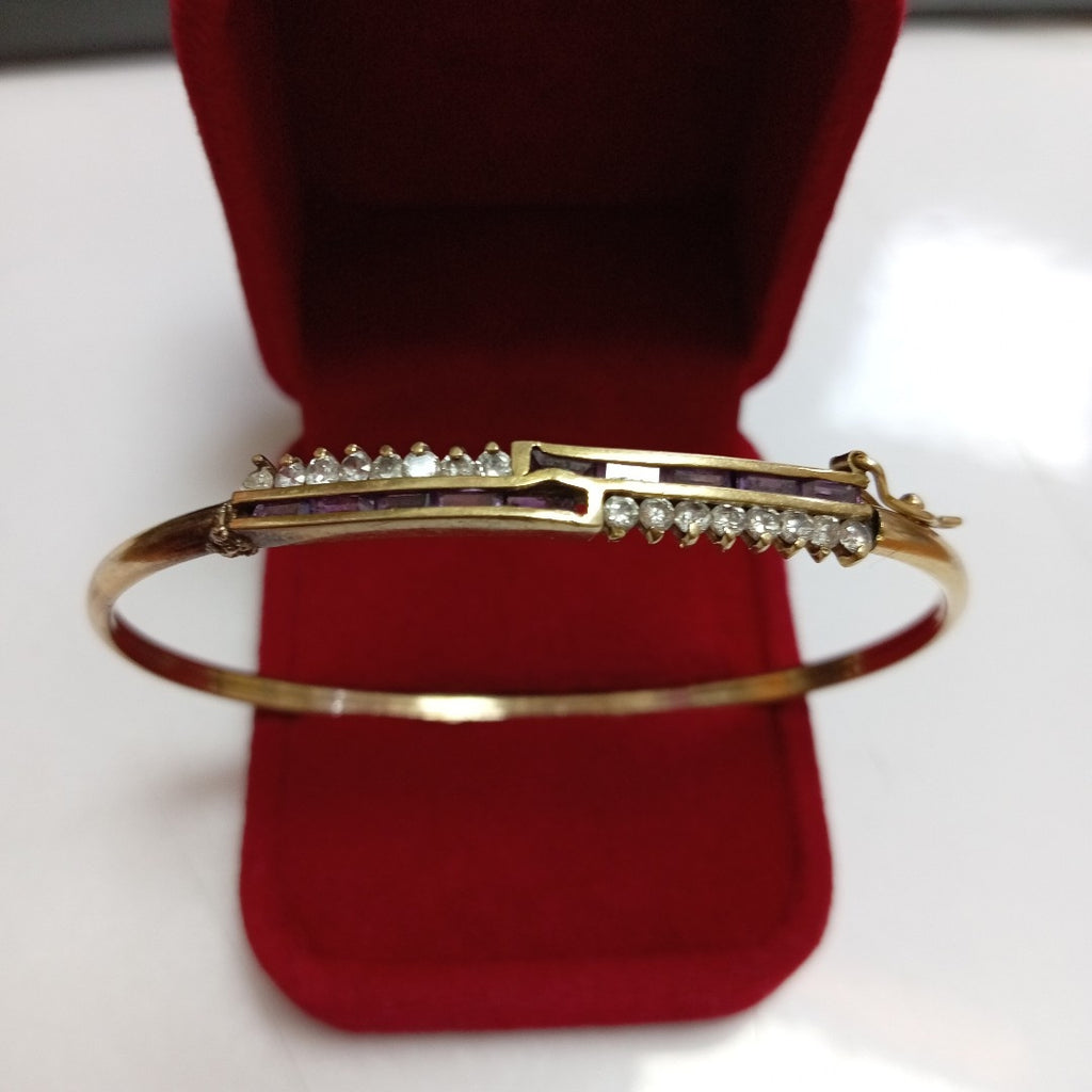 PULSERA RIGIDA ORO 10 K 5,60 GRMS (SEMINUEVO)