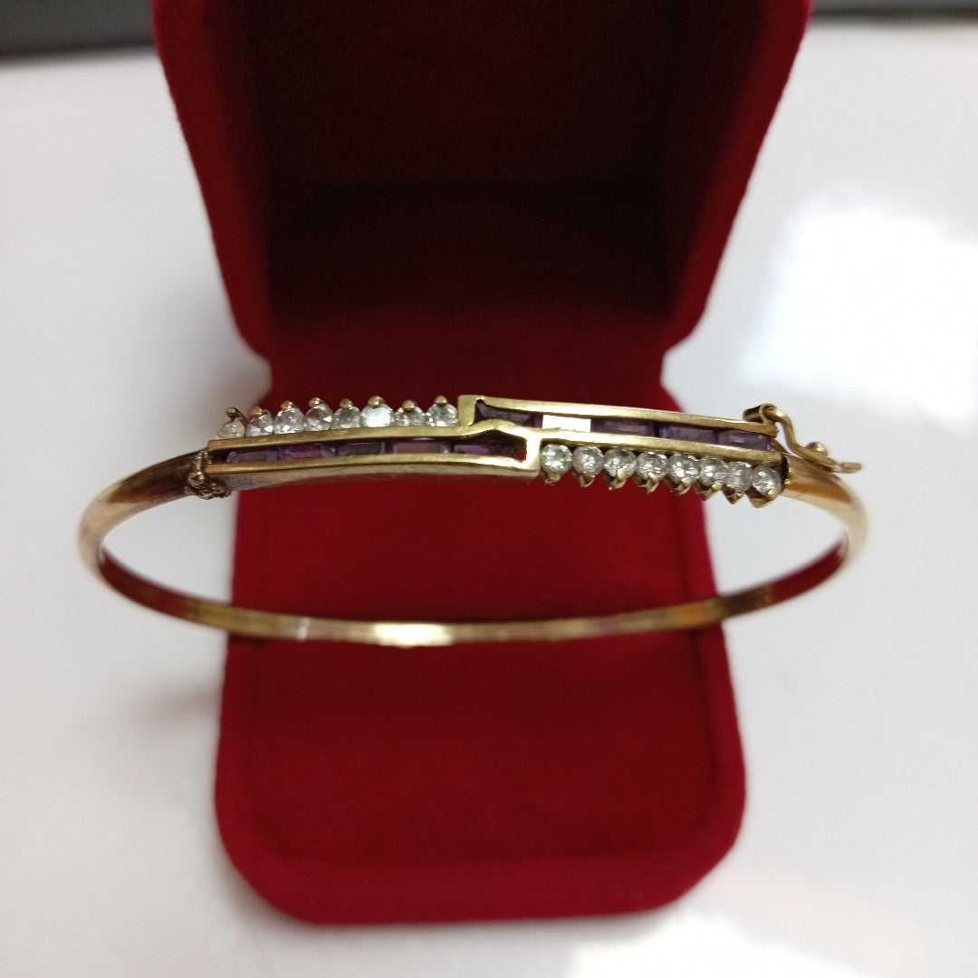PULSERA RIGIDA ORO 10 K 5,60 GRMS (SEMINUEVO)