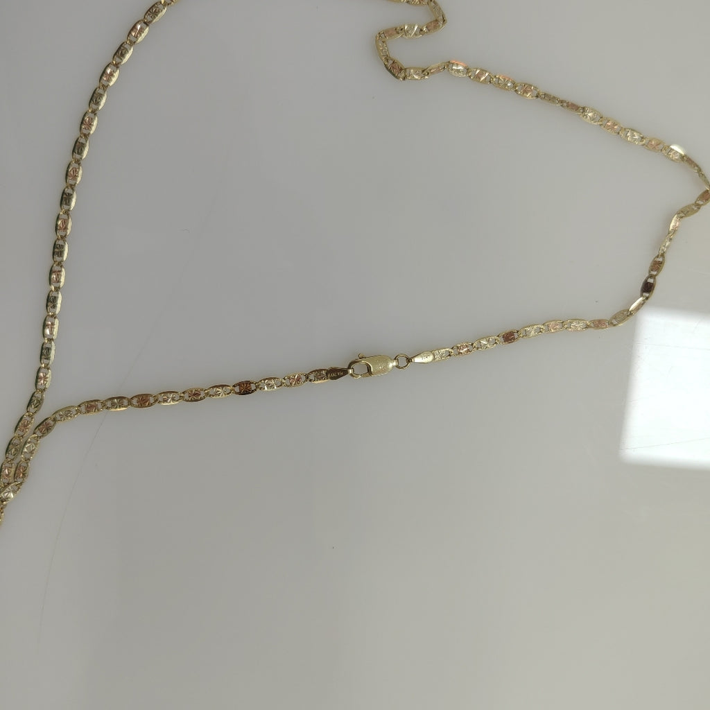CADENA ORO,ORO COMBINADO 10 K 5,70 GRMS (SEMINUEVO)