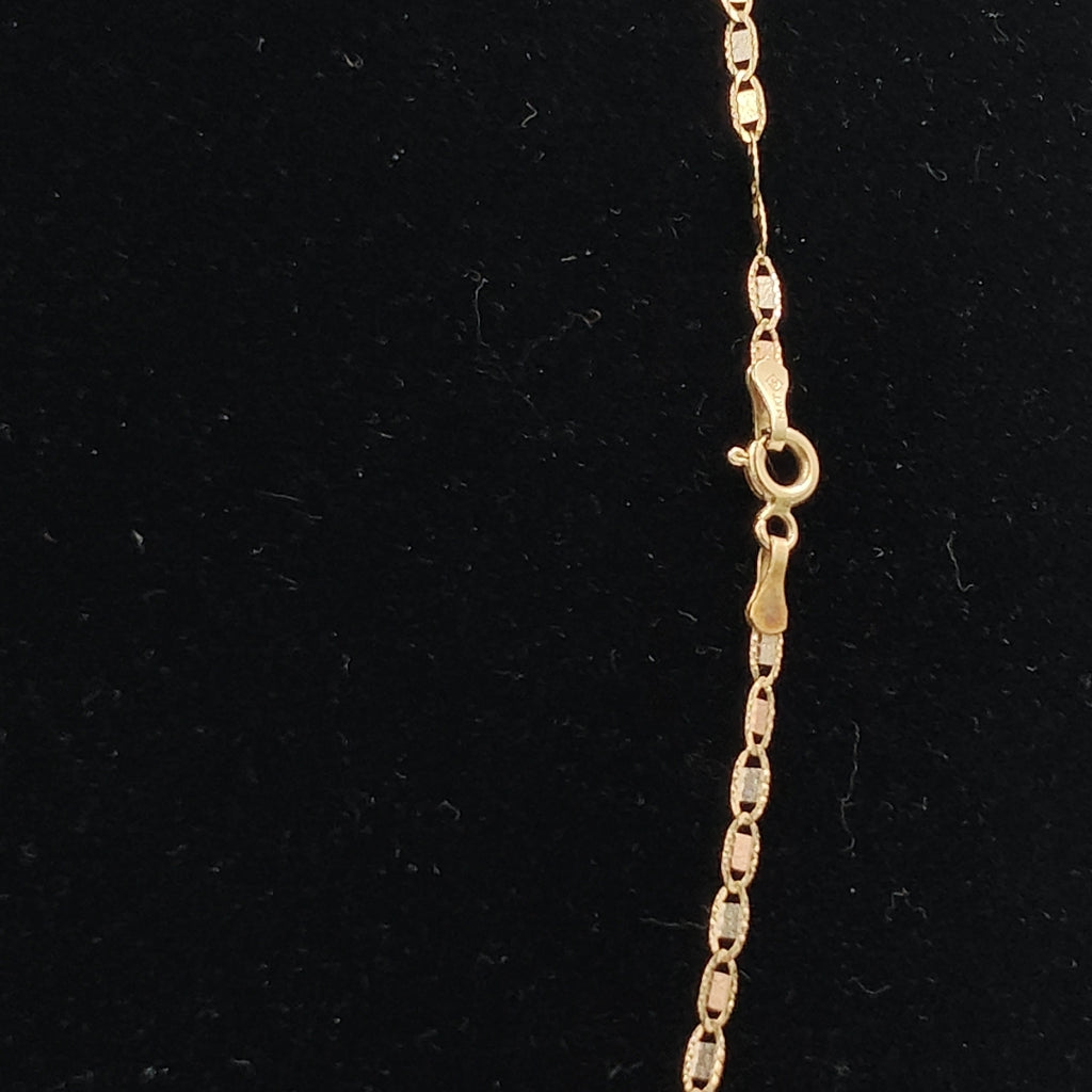 CADENA ORO,ORO COMBINADO 10 K 2,60 GRMS (SEMINUEVO)