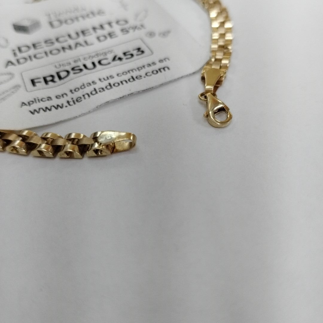 PULSERAS CABALLERO ORO 14K 9 (NUEVO)