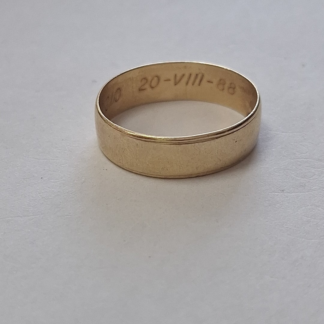ARGOLLA ORO 14 K 3.4 GRMS (SEMINUEVO)
