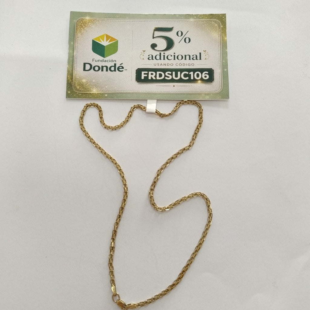 CADENA ORO 10 K 3.4 GRMS (SEMINUEVO)