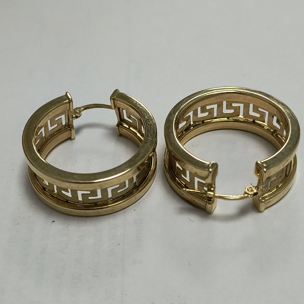 ARRACADAS PAR ORO 14 K 12,40 GRMS (SEMINUEVO)